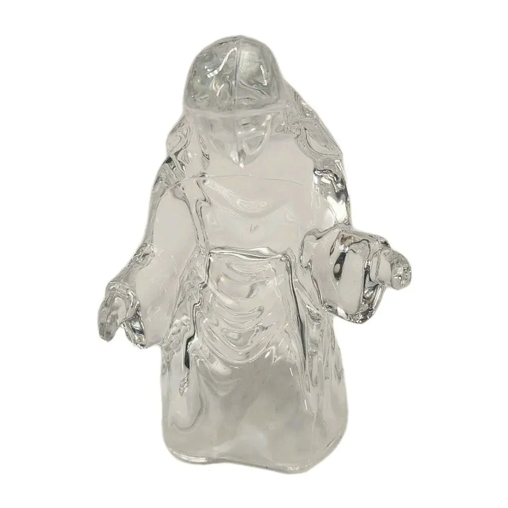 Cristal D'Arques 5 Piece Nativity Scene Set 24% Lead Crystal France Chirstmas